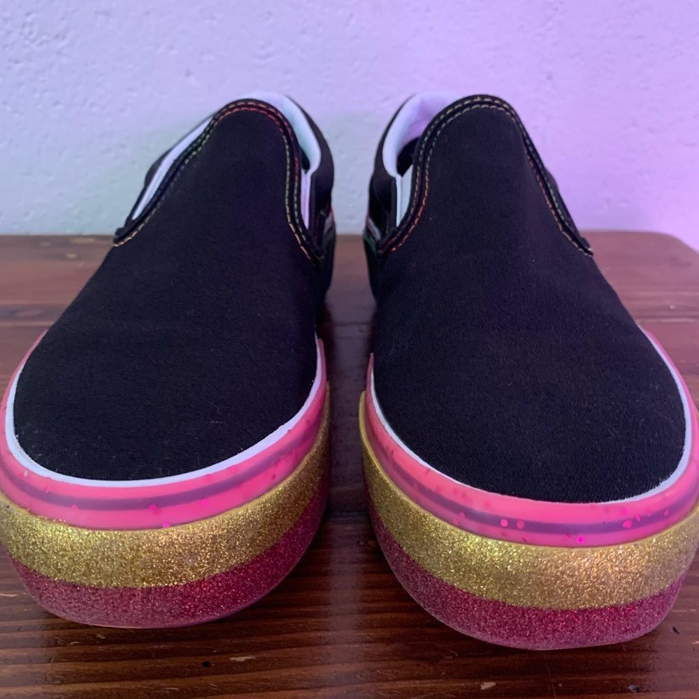 Vans Stacked Rainbow Slip On - Picture 2 of 5